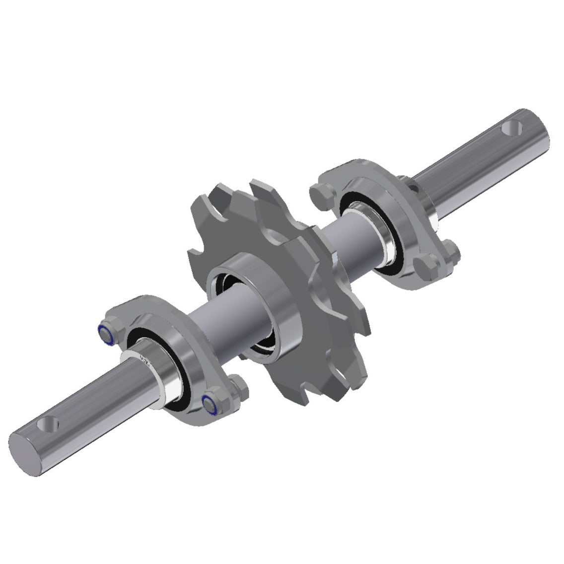 Shaft set Ø25 L:335mm for