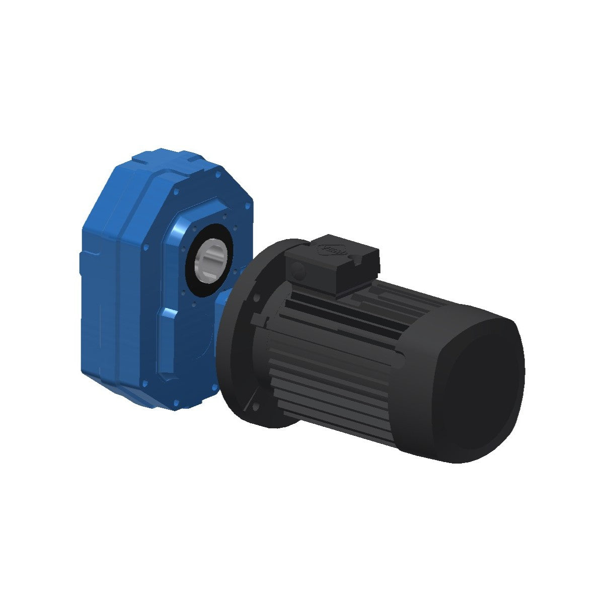 Shaft mounted gear motor,