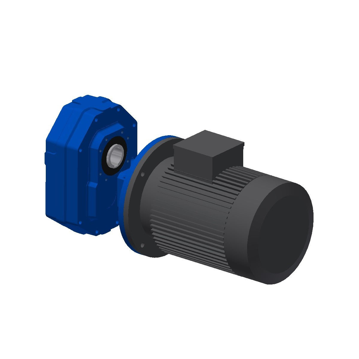 Shaft mounted gear motor,
