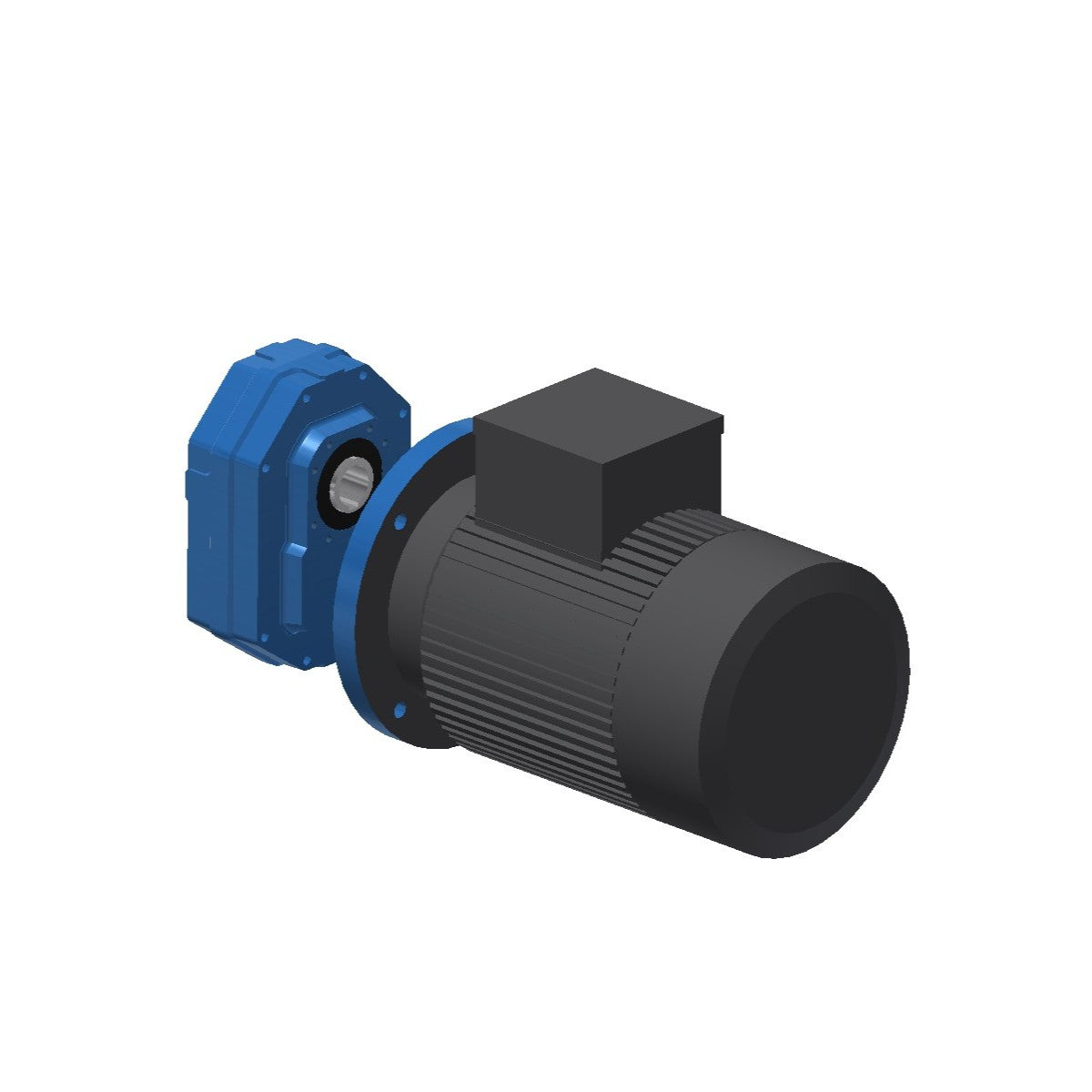 Shaft mounted gear motor,