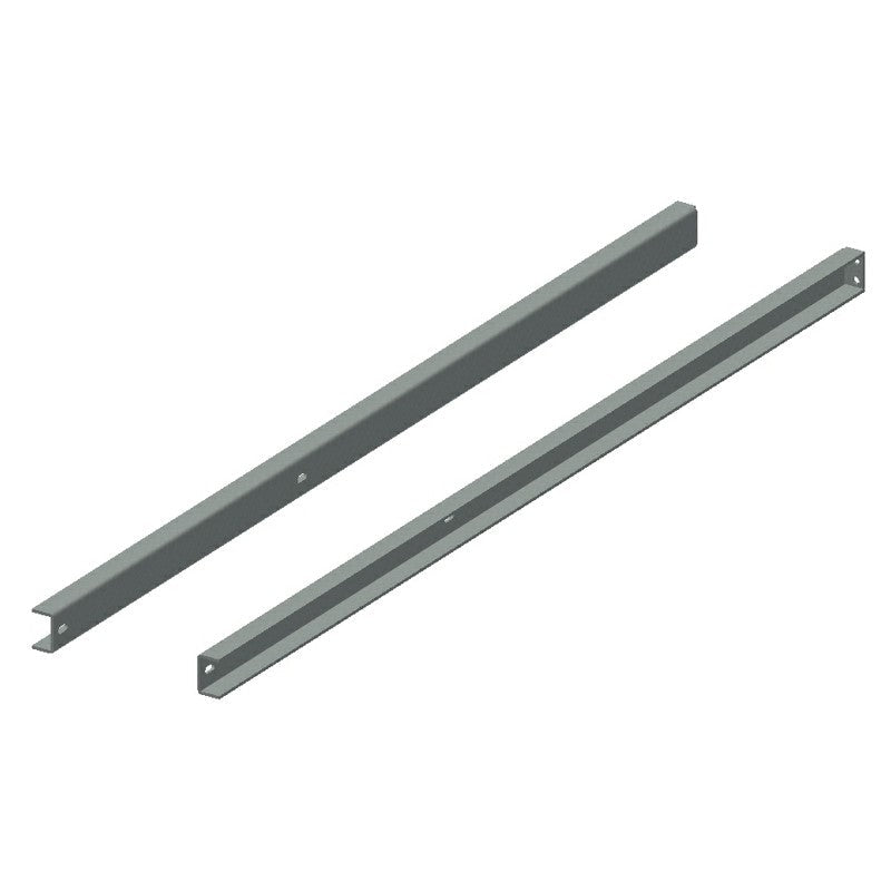 Support brackets for outlet