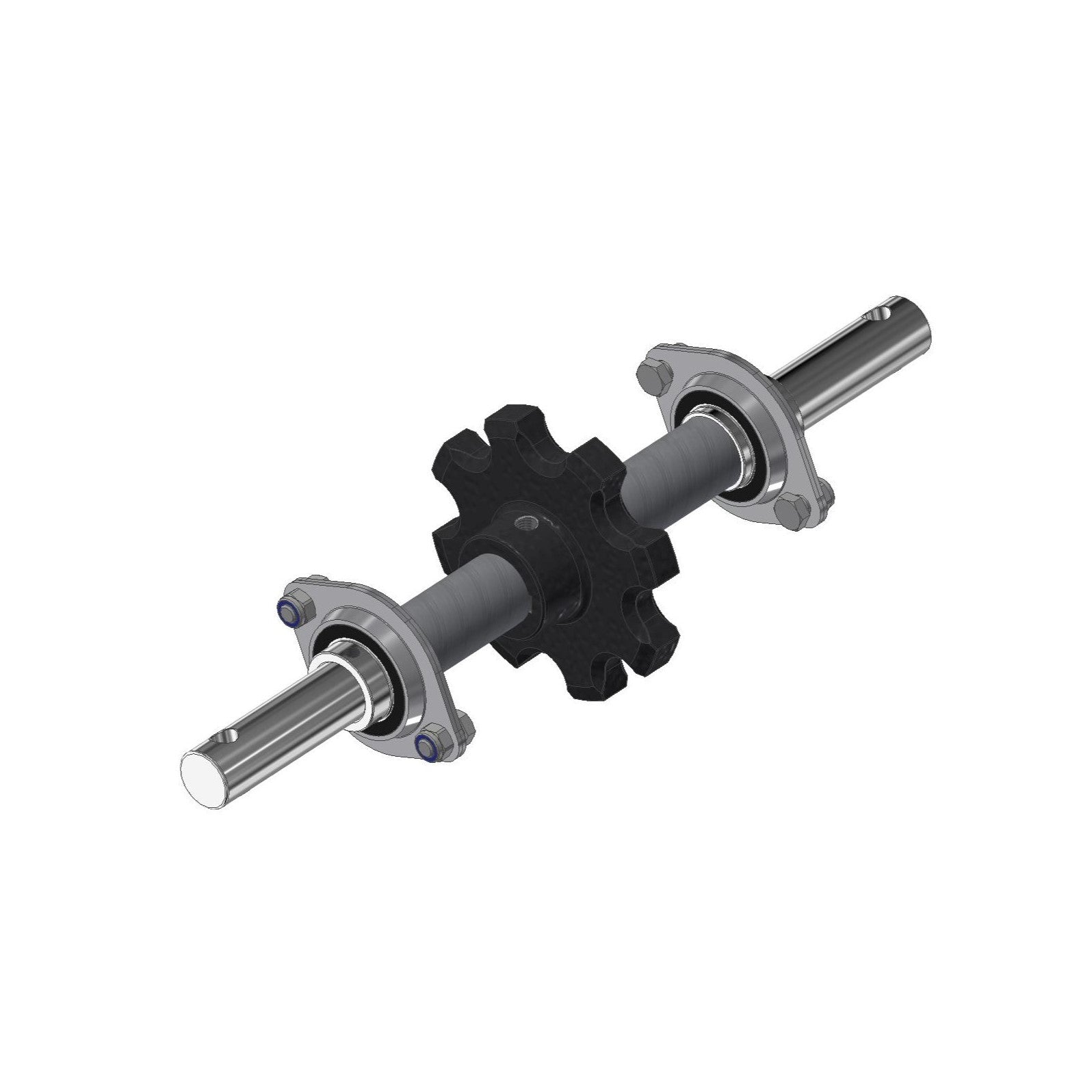 Shaft set Ø25 L:400mm for