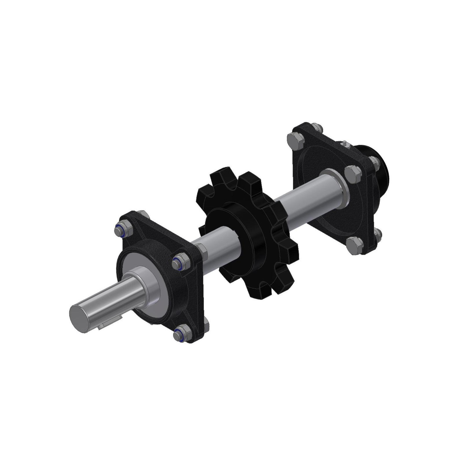 Shaft set Ø30 L:375mm for