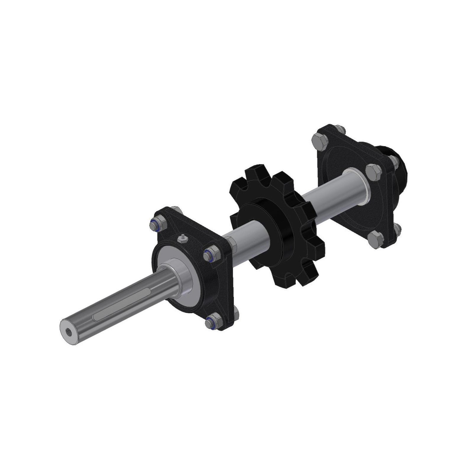 Shaft set Ø30 L:442mm for