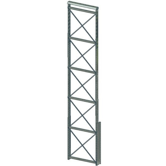 Leg for conveyor / catwalk on silo