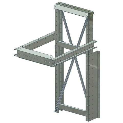 Supportlegs for conveyor and elevator