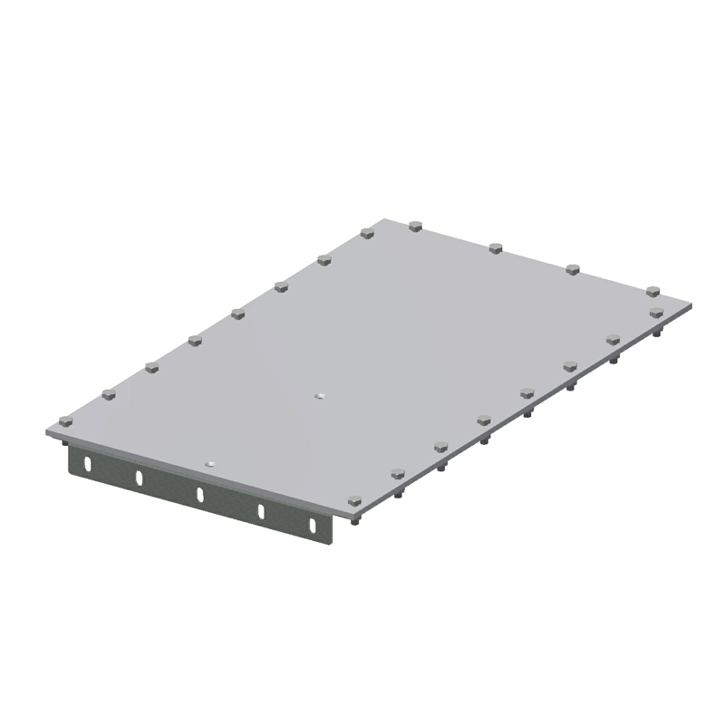 Base plate with PEHD for