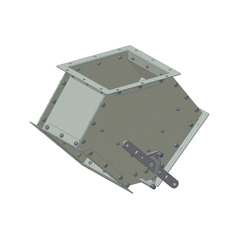 2-way switch 90°, 240x240, 3,0 mm