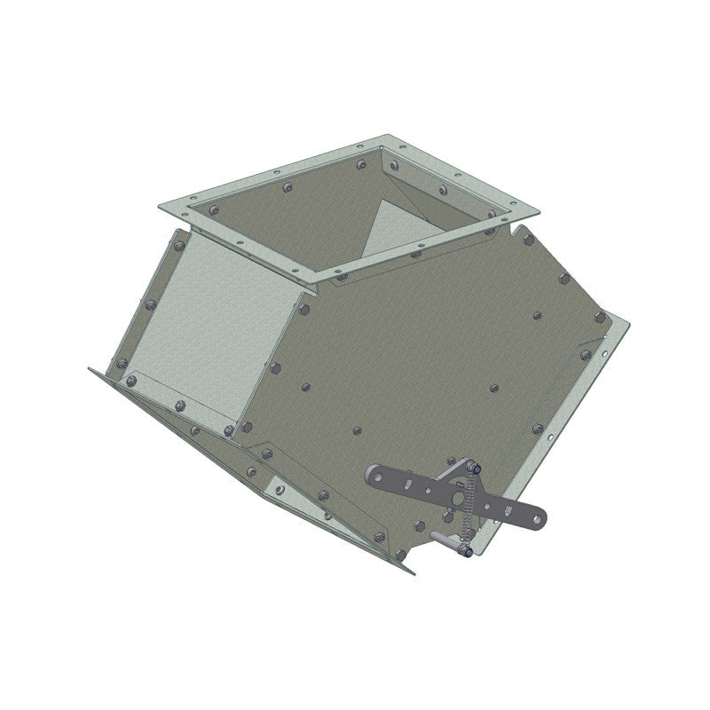 2-way switch 90°, 300x300, 3,0 mm