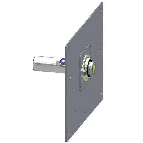 Endplate for trough w/shaft