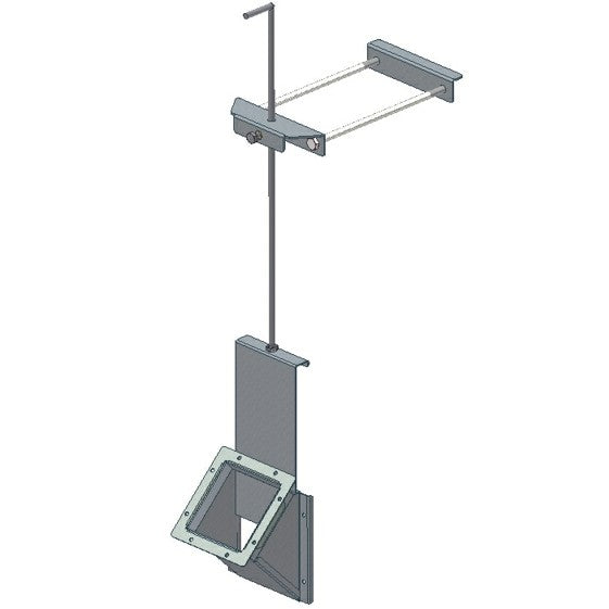 Inlet piece 45° with regulation, E11