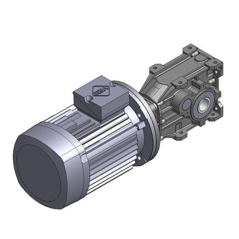 Conical wheel geared motor