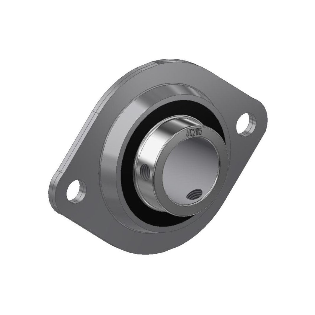 Bearing w/flange UC 205 R6