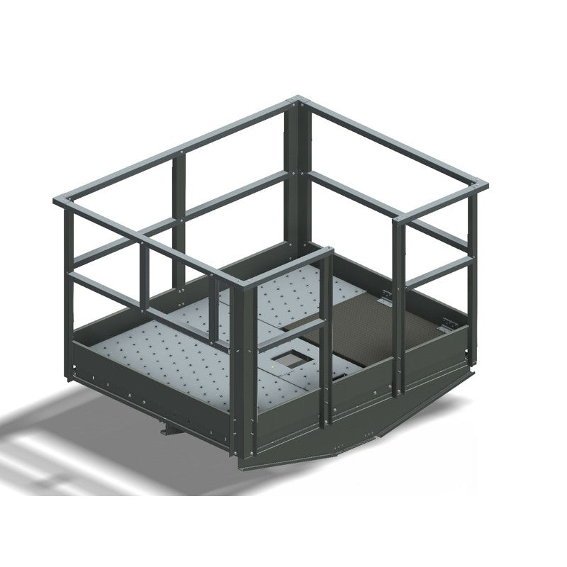 Platform w/railing 2,0 x 1,6 m for T53 elevator
