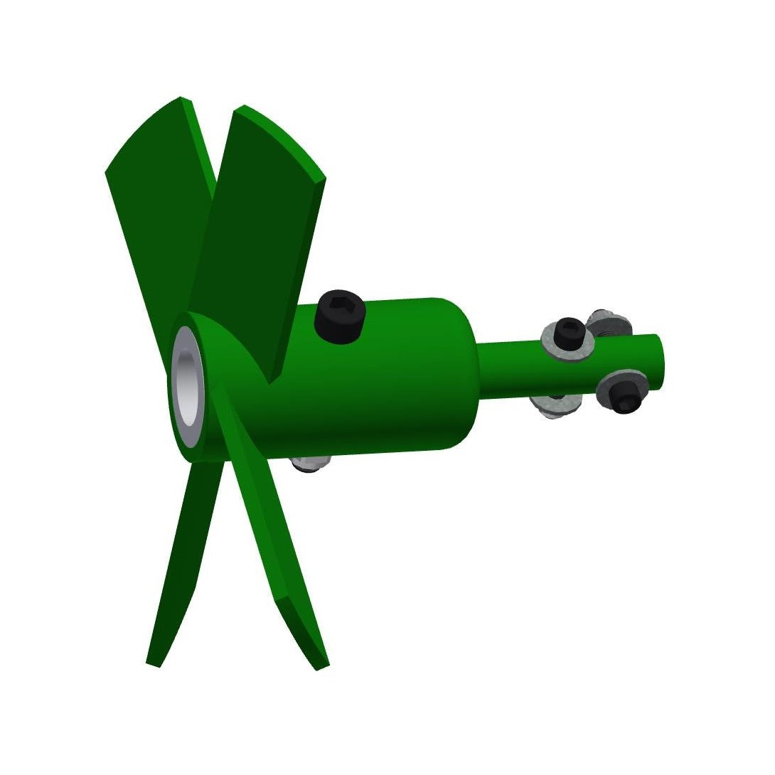 Impeller with shaft