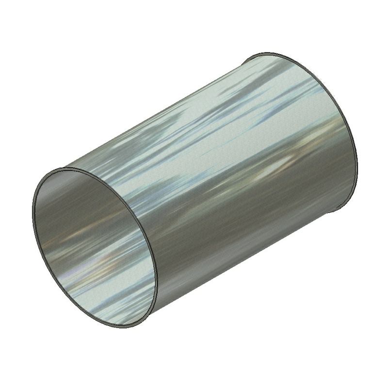 Pipe 0,5 m SK200, 1,0 mm