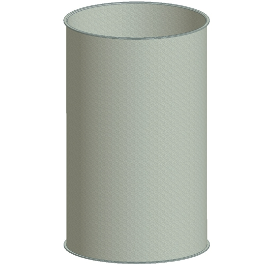 Pipe 0,5 m SK300, 2,0 mm
