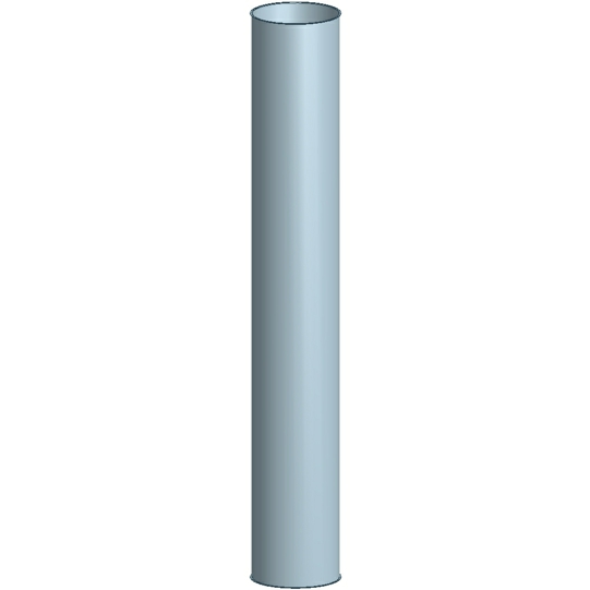 Pipe 2,0 m SK300, 2,0 mm