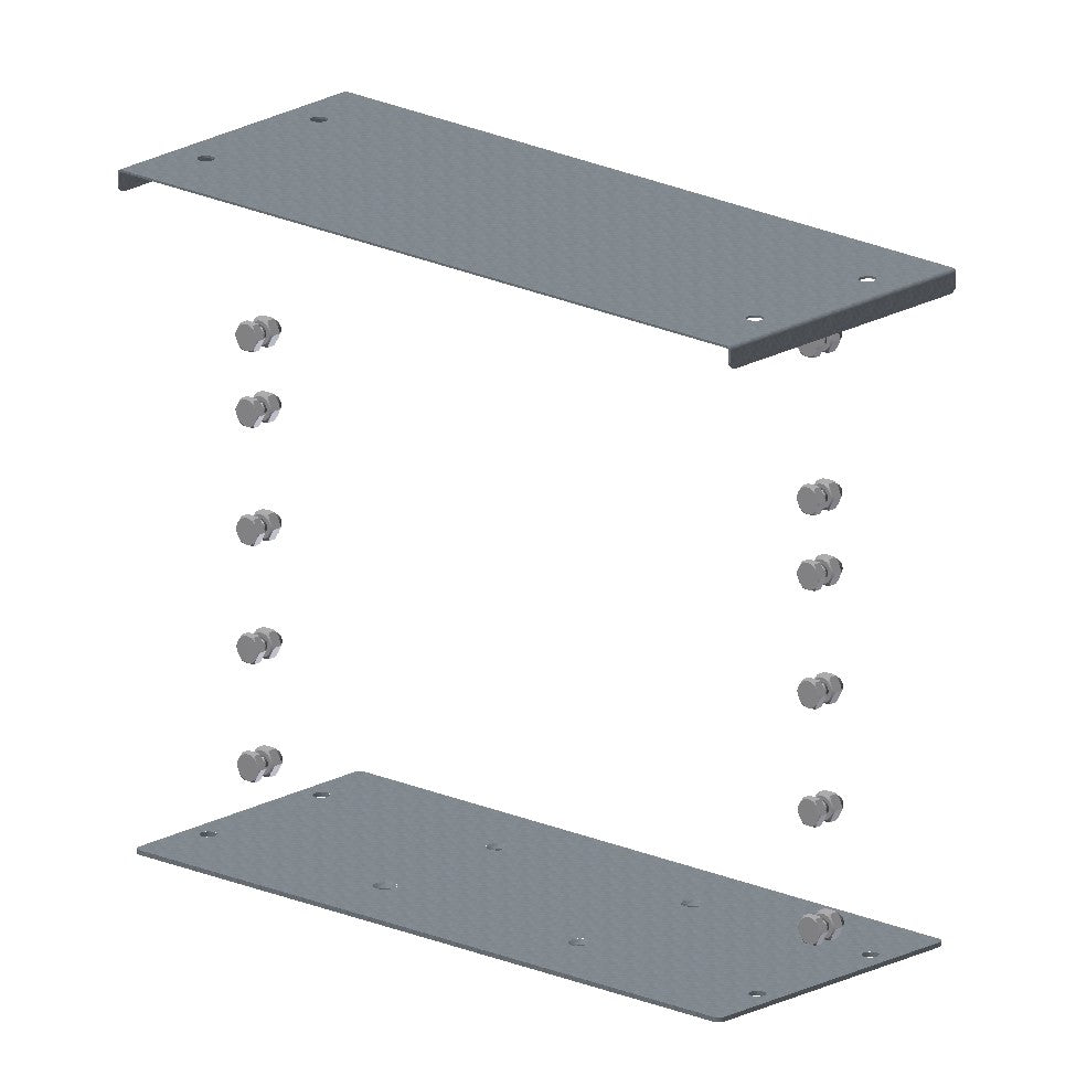 Assembling plates with