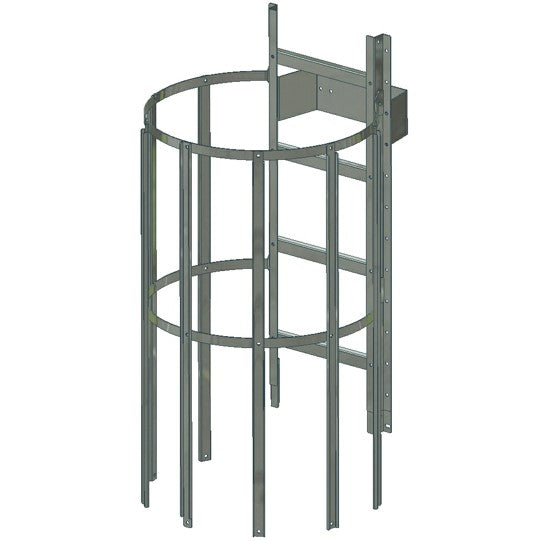 Ladder section 1,2 m w/back
