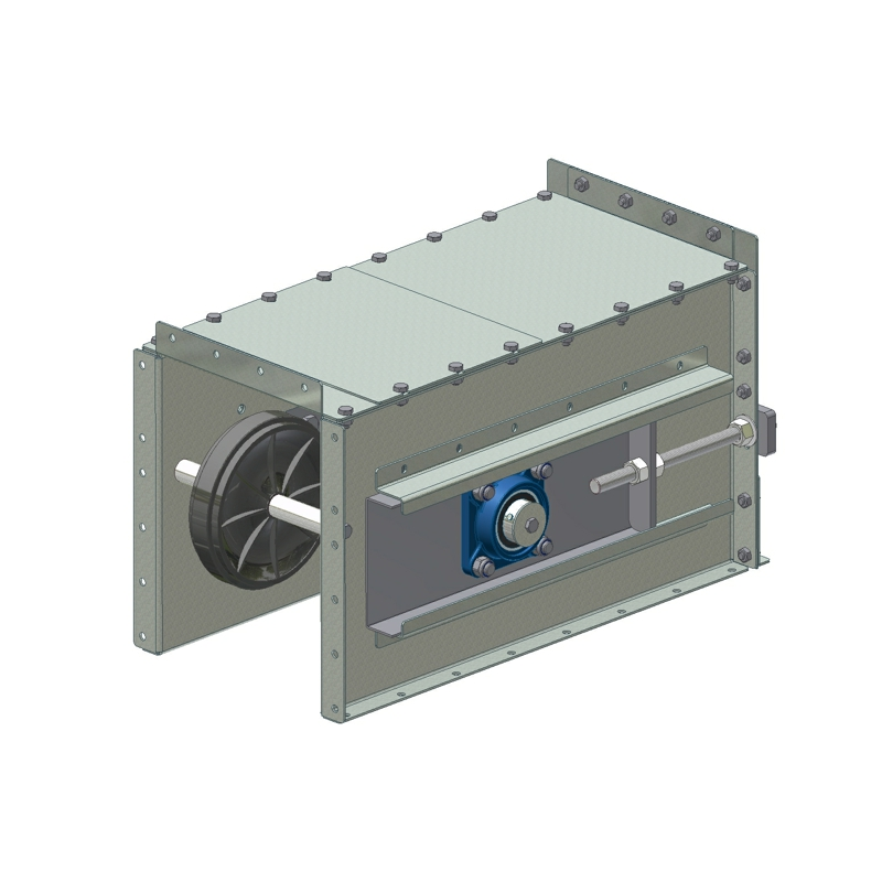 Tightening section without bottom plate