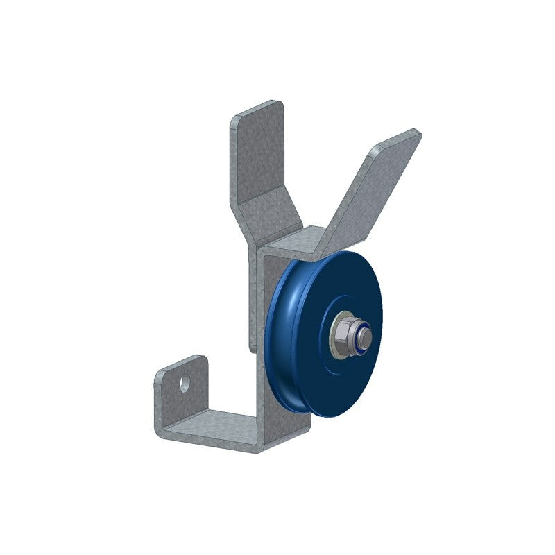 Guide roller for wire