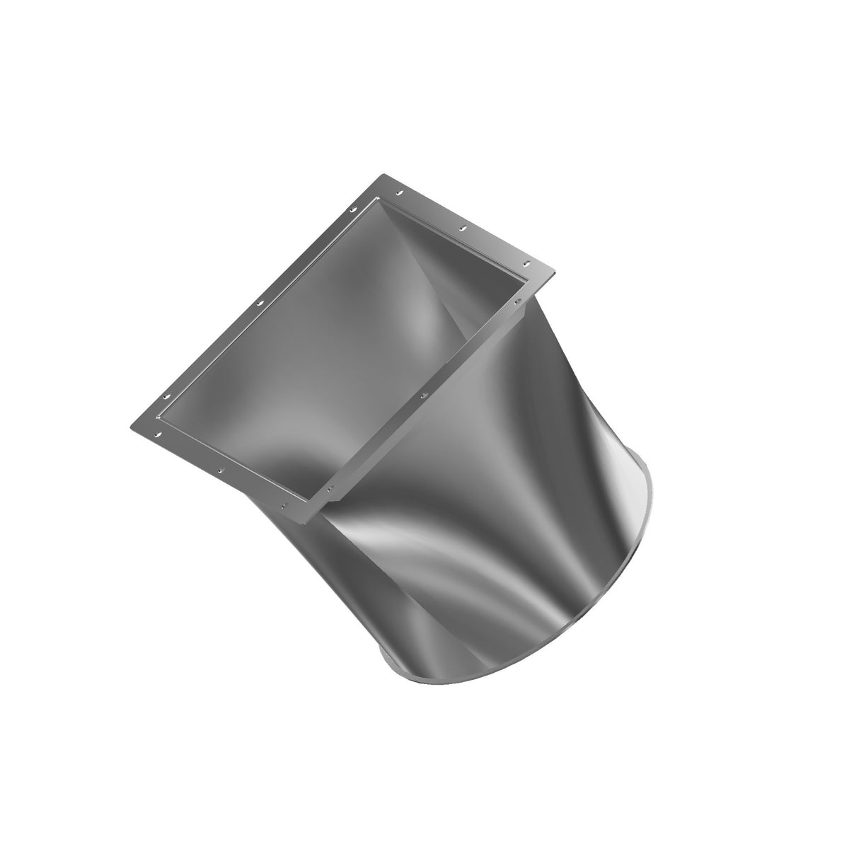 Transition piece 400 x 400 / diameter 400