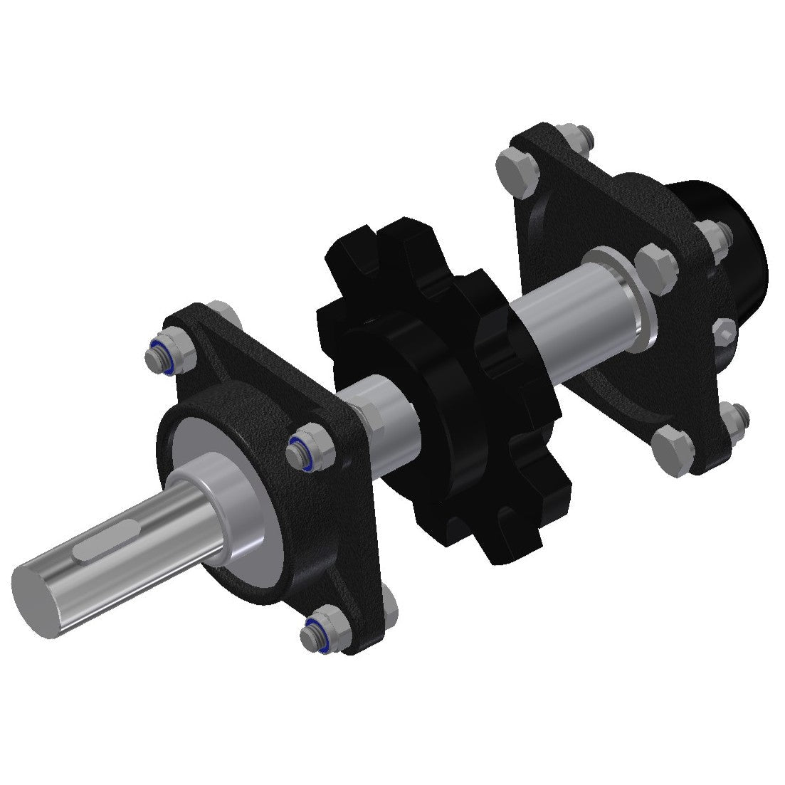 Shaft set Ø30 L:310mm for