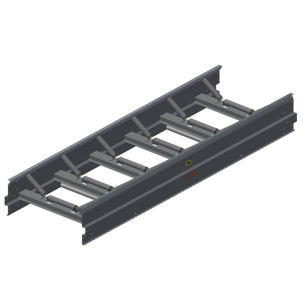 Extension 0,5 m with rollers