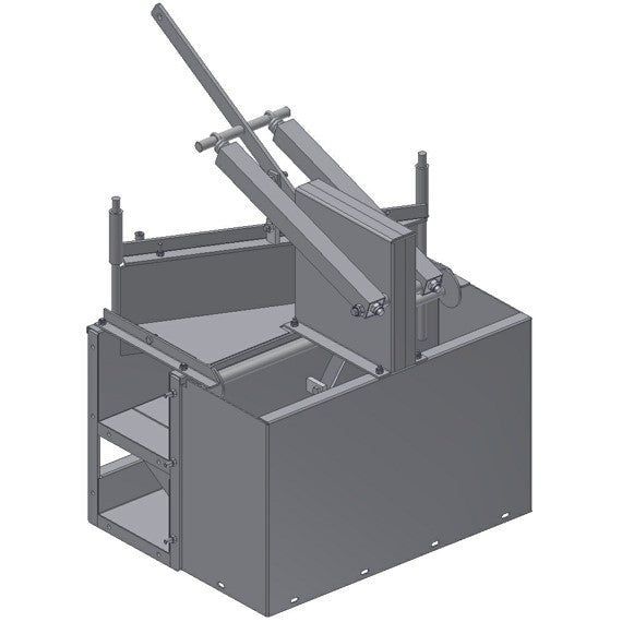 Discharge section without belt