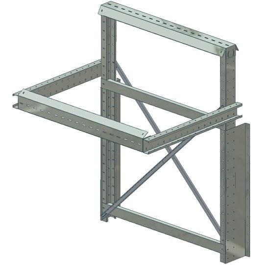 Supportlegs for conveyor and elevator