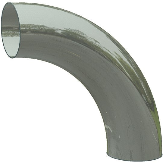 Bend 90ø SK350, 1,0 mm galv.