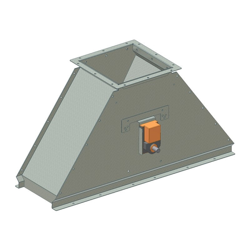 Distributor box with motor