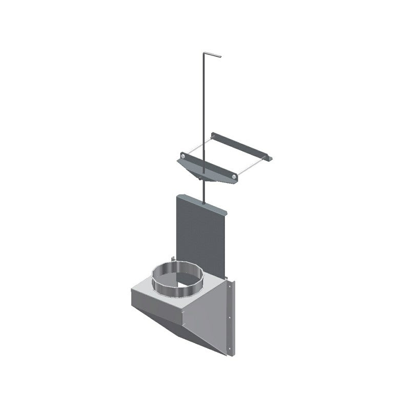 Inlet with regulation, 90ø,