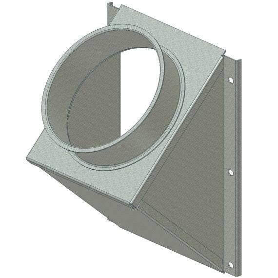Inlet piece 45° SK200 for T53