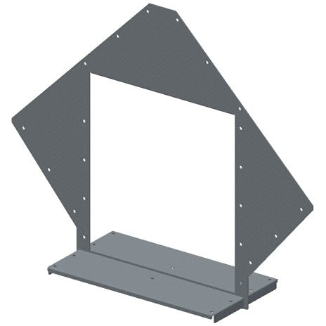 Connecting flange for inlet-