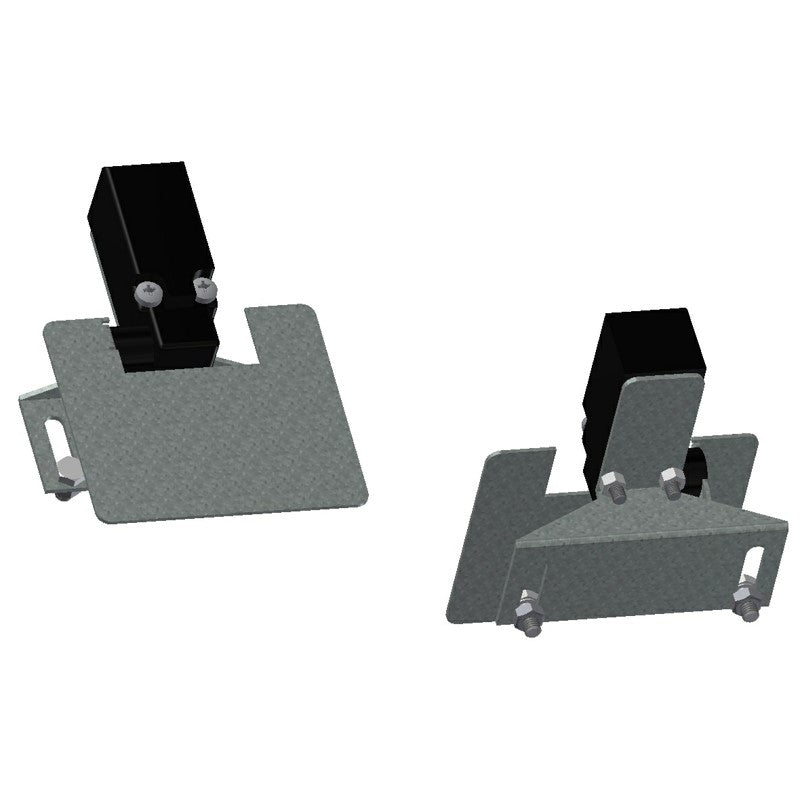 Sensor plate with fittings