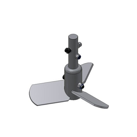 Impeller with shaft