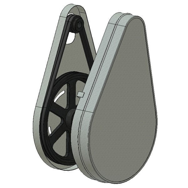 V-belt pulley drive set I T19V