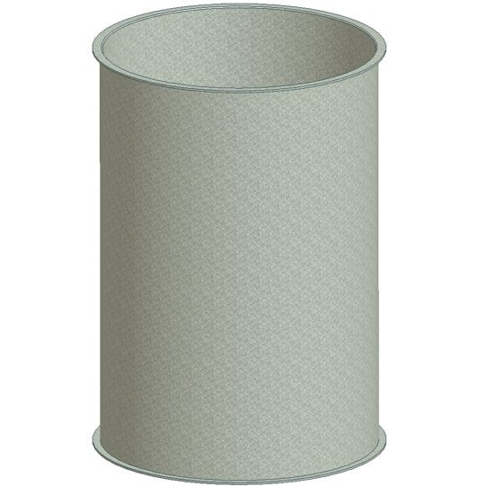 Pipe 0,3 m SK200, 2,0 mm