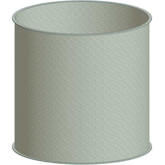 Pipe 0,3 m SK300, 2,0 mm