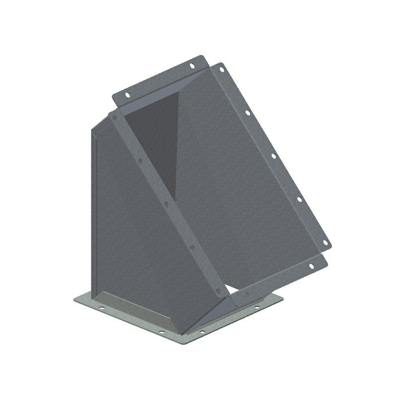 Outlet hopper 45° T45