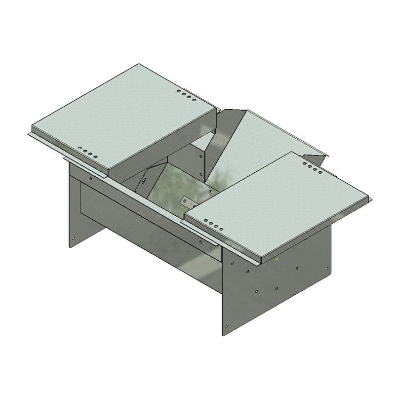 Trough under elevator T20/T40